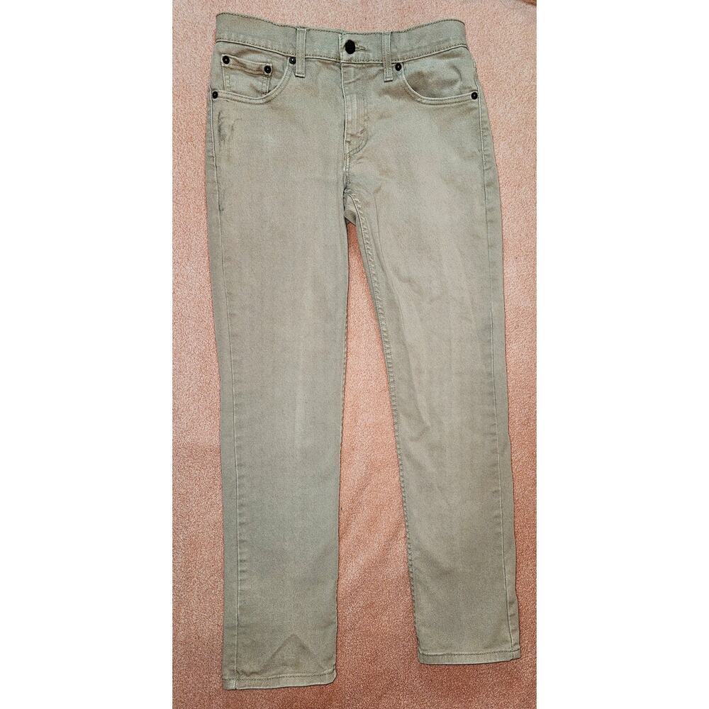 Levi's 511 Slim Fit Khaki Pants W30 L30 (Stain)